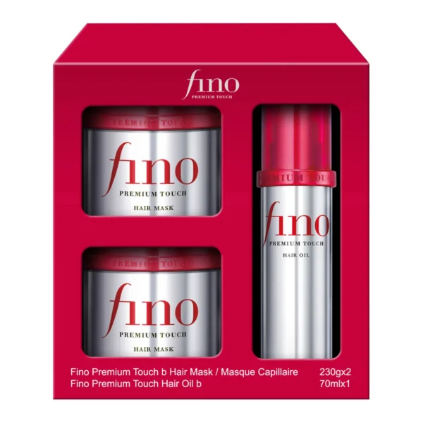 Shiseido Fino Hair Masks and Oil, 2 Pack x 230 g + 70 mL | Buy Online