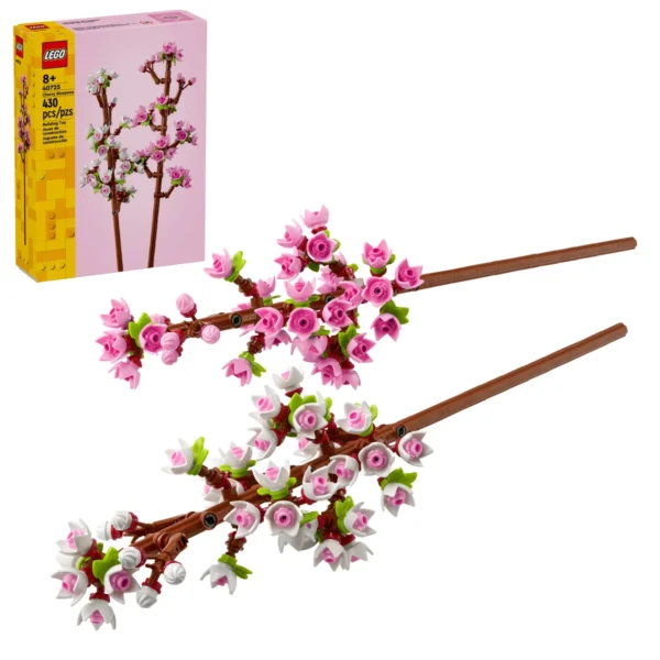 LEGO Cherry Blossoms Celebration Gift, White and Pink Cherry Blossom 40725 | Buy Online